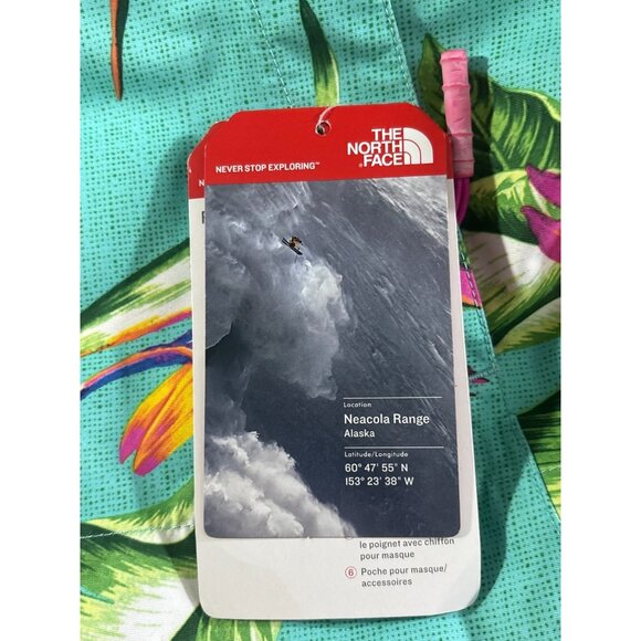 North face TightShip Insulated freeride Ski jacket sz XL c: mint mahalo NWT $249 - Picture 7 of 16